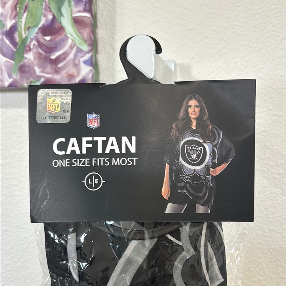 NFL Raiders Caftan - Black